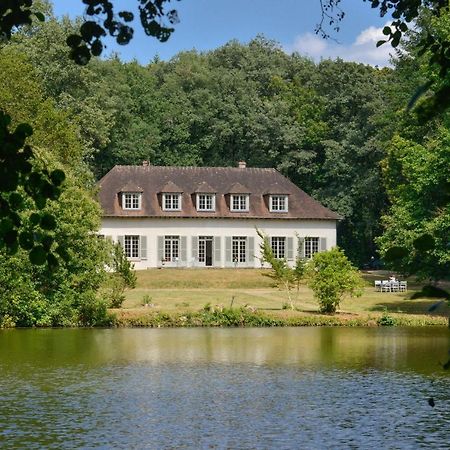 La Genetiere - Grande Maison Avec Etang En Sologne Mery-es-Bois Buitenkant foto