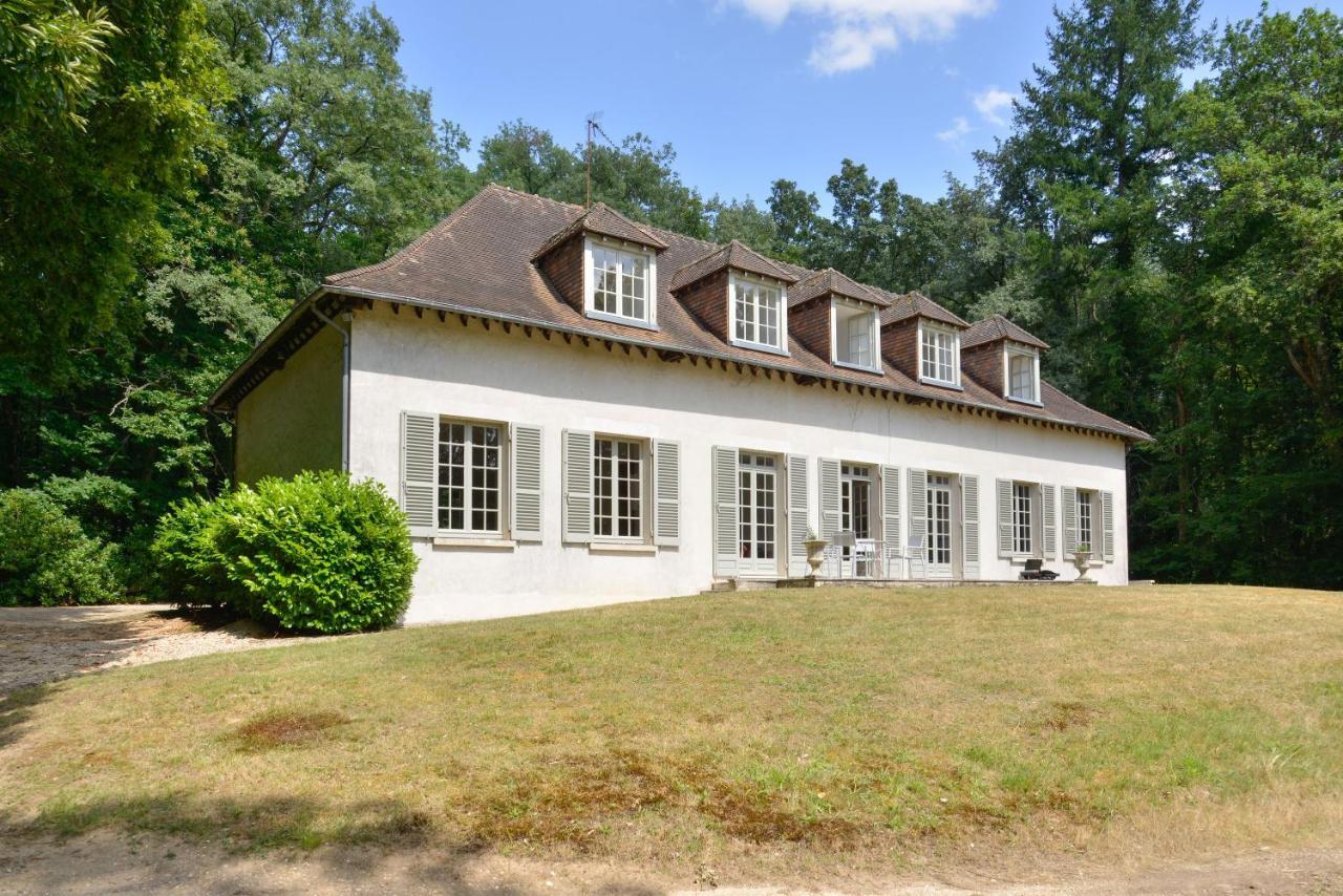 La Genetiere - Grande Maison Avec Etang En Sologne Mery-es-Bois Buitenkant foto