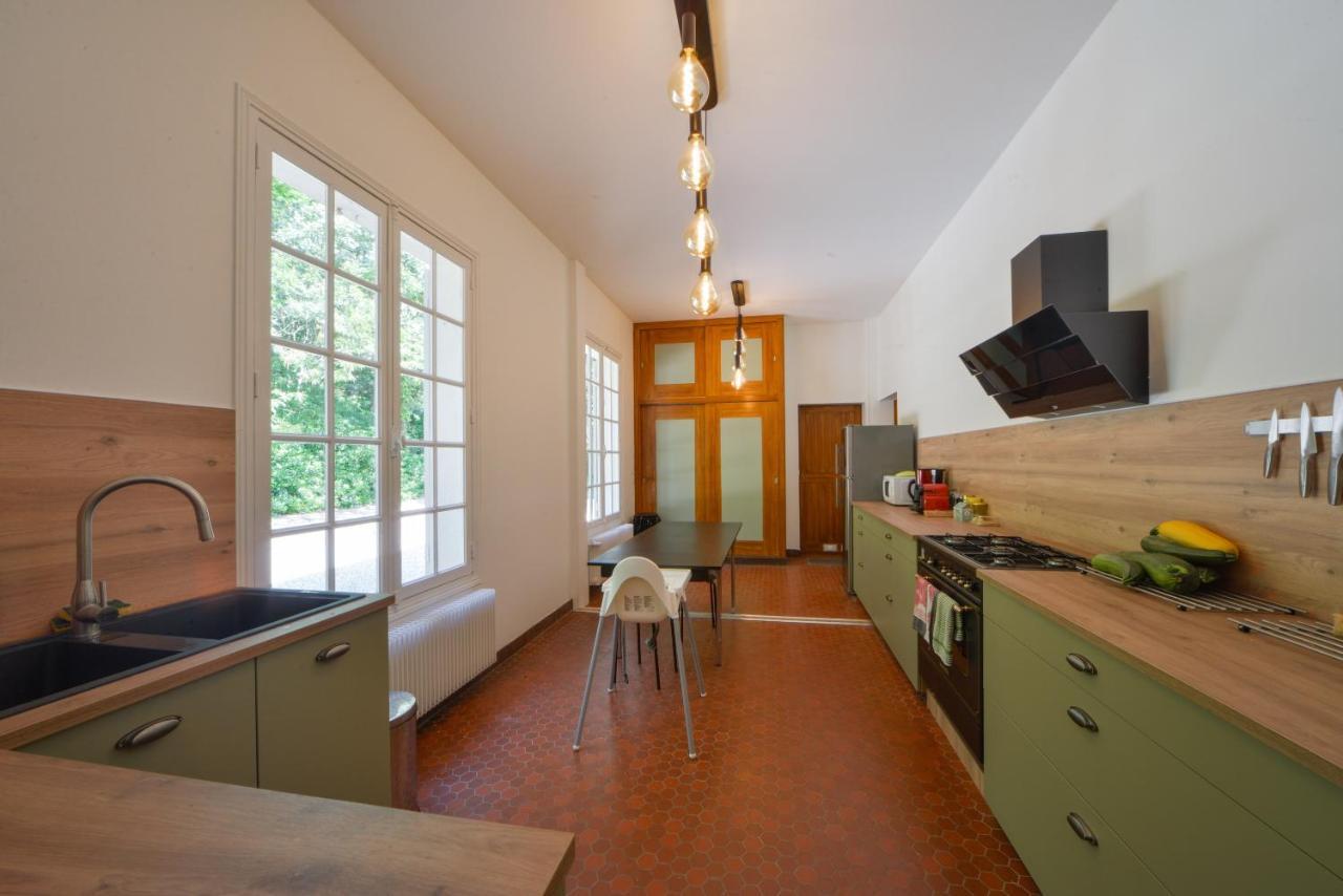 La Genetiere - Grande Maison Avec Etang En Sologne Mery-es-Bois Buitenkant foto